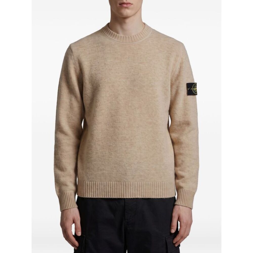Stone Island Men Wool Crewneck Sweater